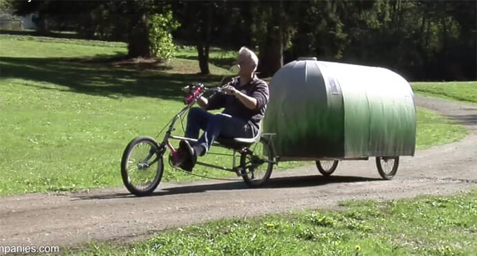 Cicloturismo // Que tal construir um mini trailer para suas viagens? bike-trailer