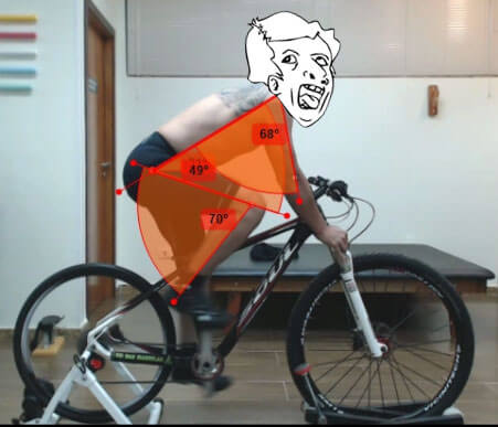 Bike Fit // Pedalar apoiando na suspensão diminui sua performance e segurança pedalar-segurando-na-suspensao_