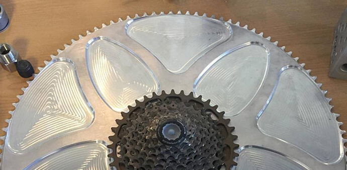 Precisando uma marchinha mais leve? Ultra-Cog 110 dentes!